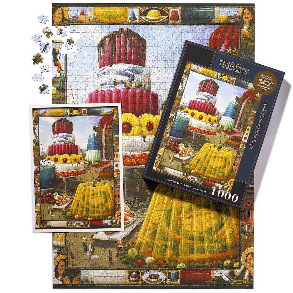 Aspic Hunt, 1000 Piece Jigsaw Puzzle - Heart of the Home PA
