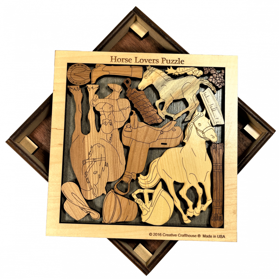 Horse Lovers Puzzle - Heart of the Home PA