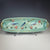 Bluebird Long Serving Tray Turquoise with Mimosa Flowers - Heart of the Home PA