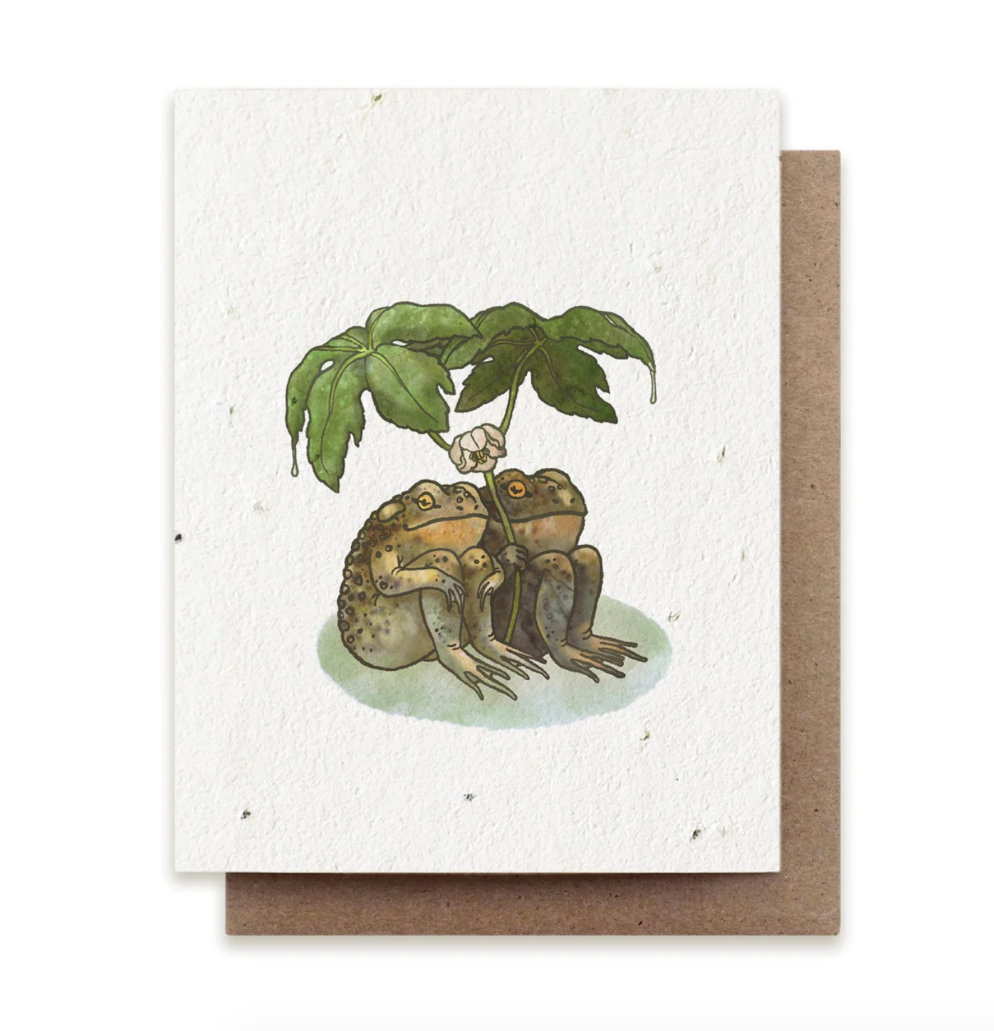 Two Toads Together Plantable Herb Seed Card - Heart of the Home PA