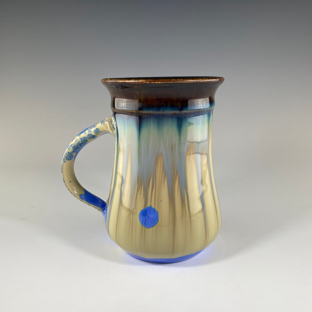 Mug in Sky Dark Olive Glaze - Heart of the Home PA