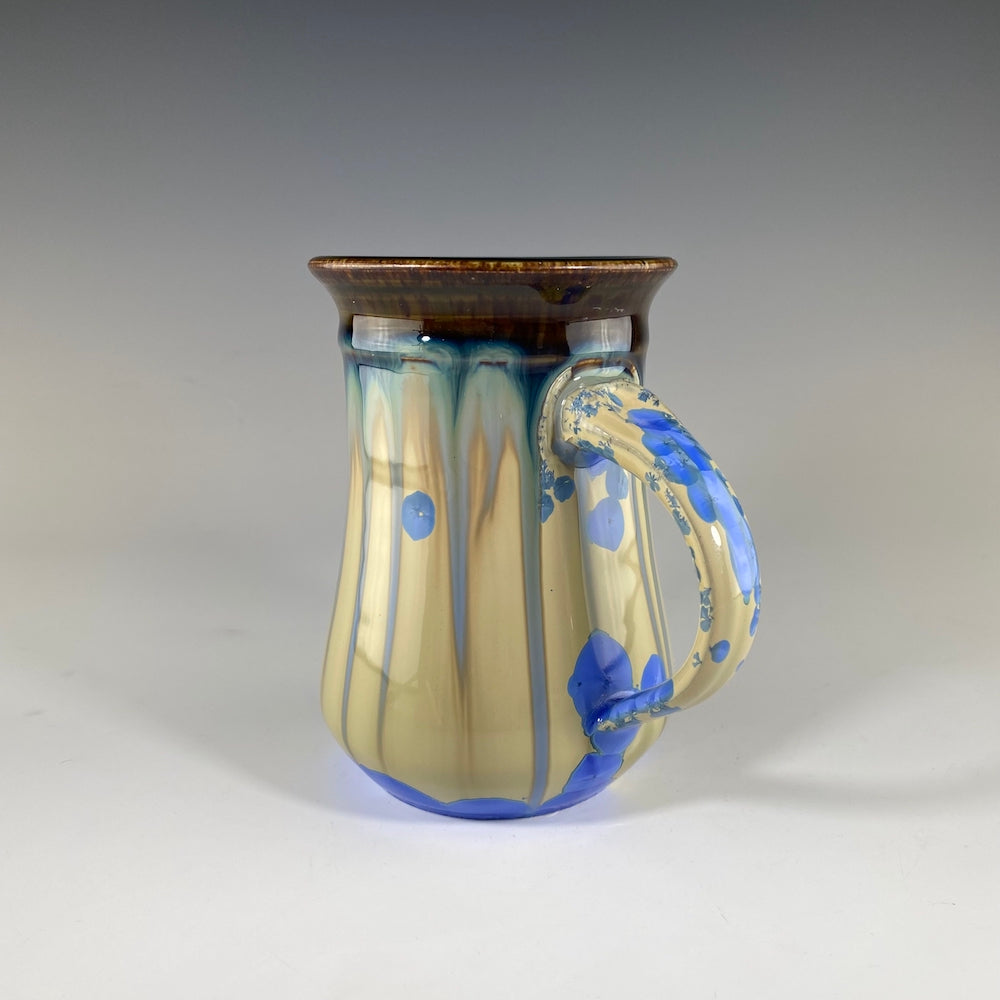 Mug in Sky Dark Olive Glaze - Heart of the Home PA