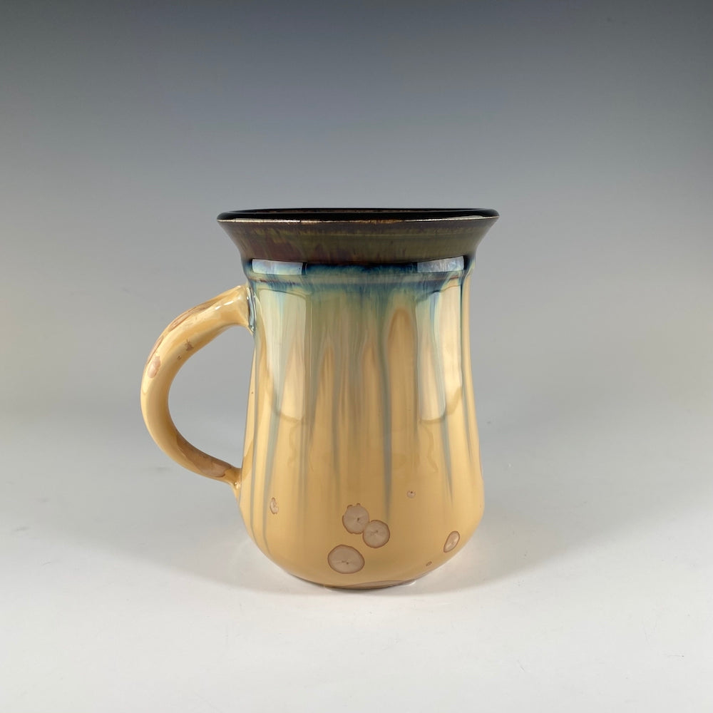 Mug in Mocha Dark Olive Glaze - Heart of the Home PA