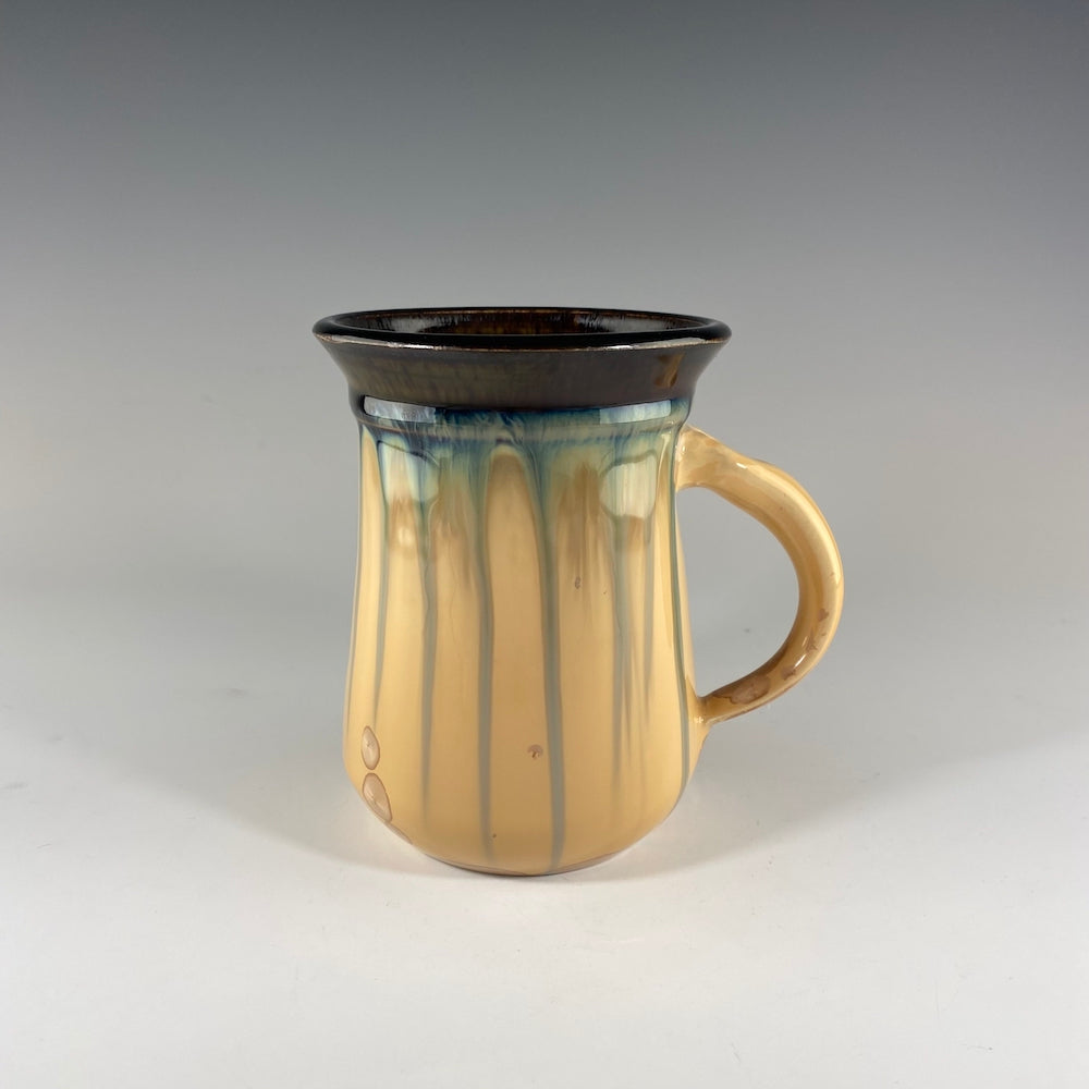 Mug in Mocha Dark Olive Glaze - Heart of the Home PA
