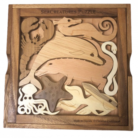 Sea Creatures Puzzle - Heart of the Home PA